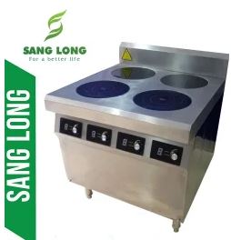 Bếp từ công nghiệp 4 - Bếp Điện Từ Sang Long - Công Ty TNHH Sản Xuất Và Thương Mại Sang Long